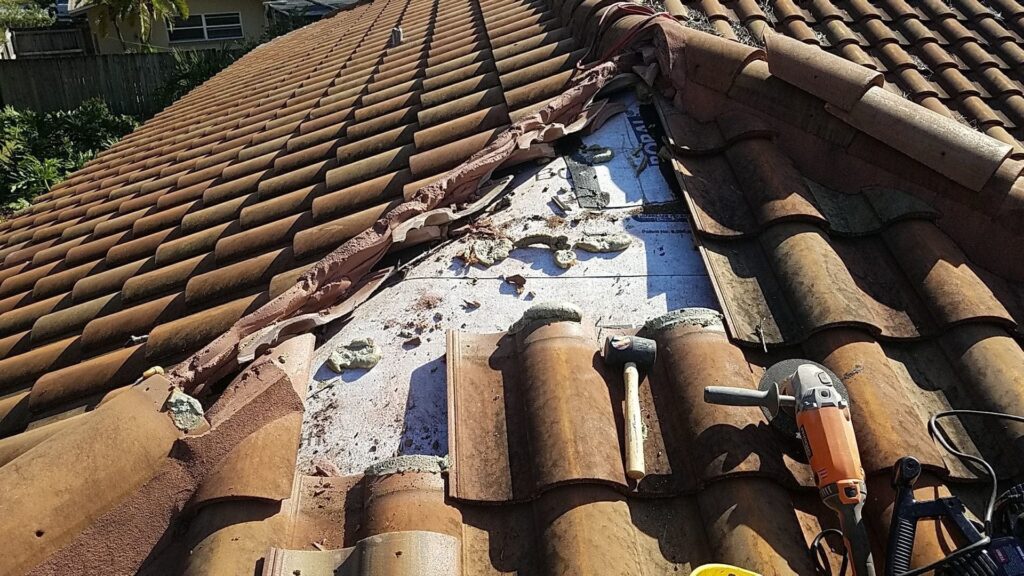roof damage 