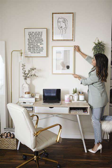 Home Office with Simple Decor Tweaks 