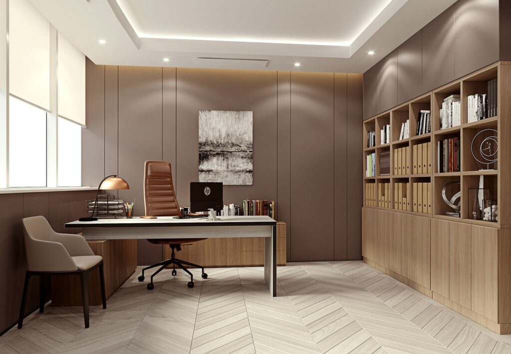 Luxury CEO Office Design 