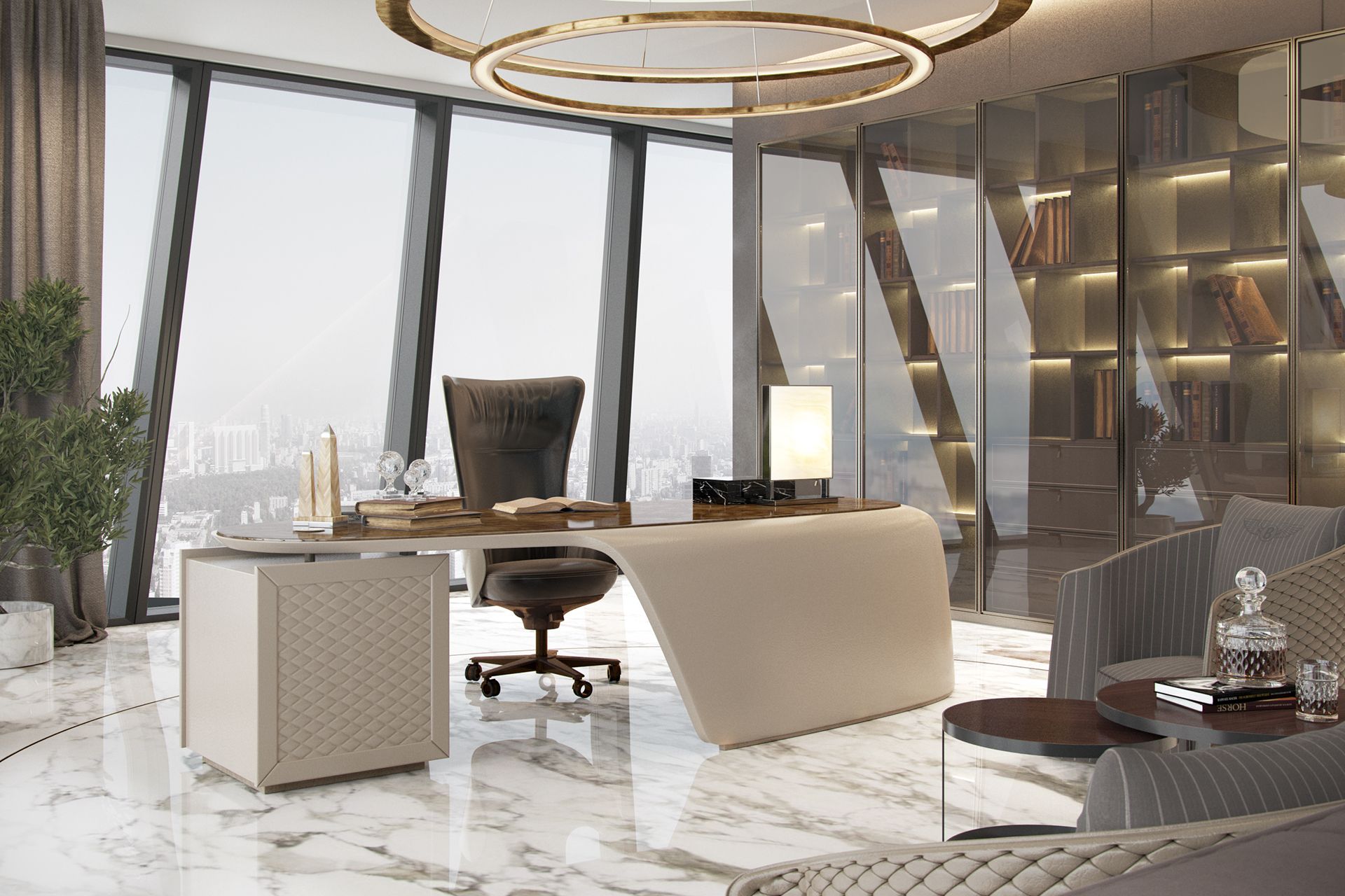 Luxury CEO Office Design