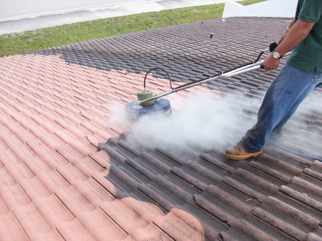 How Commercial Pressure Cleaning Revitalizes Roof Surfaces 
