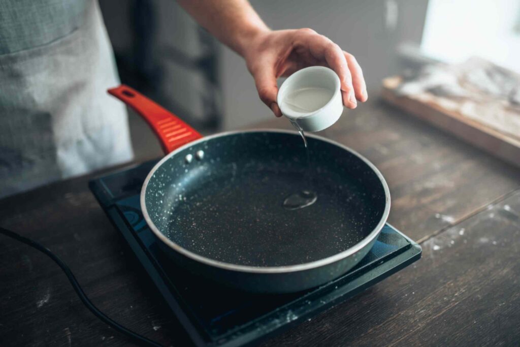 view-pan with Batter Consistency