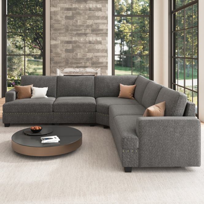 L shaped sofa for living room