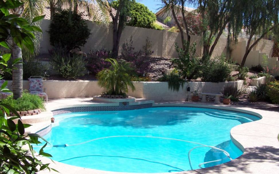 Low Maintenance Fiberglass Pool