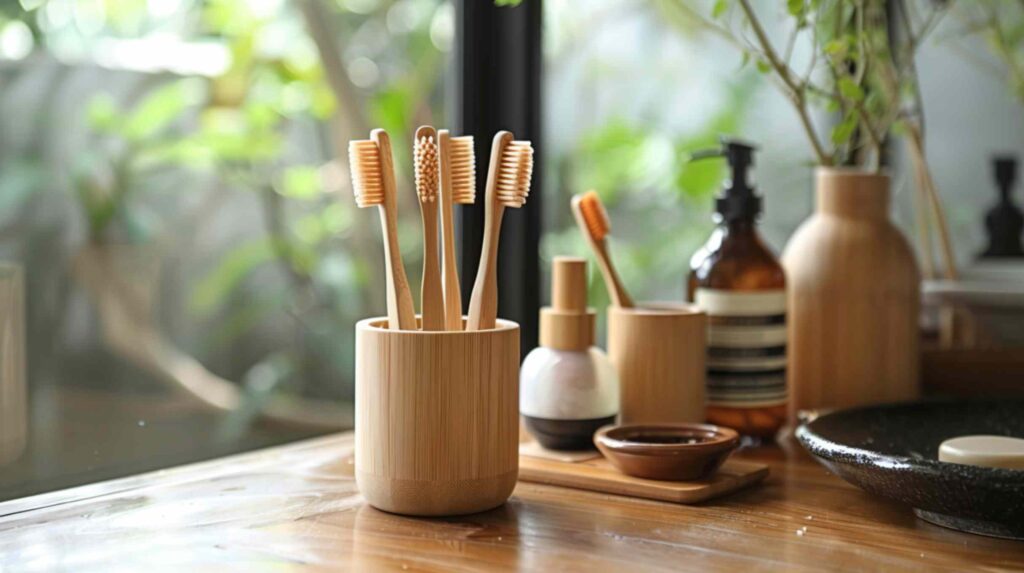 bamboo-toothbrushes-bathroom-