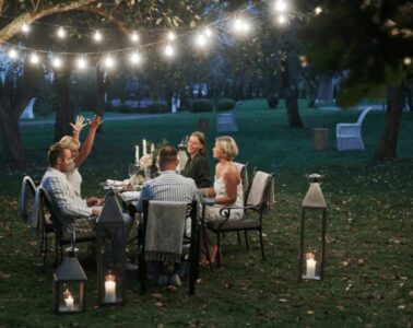 Outdoor Lighting in garden