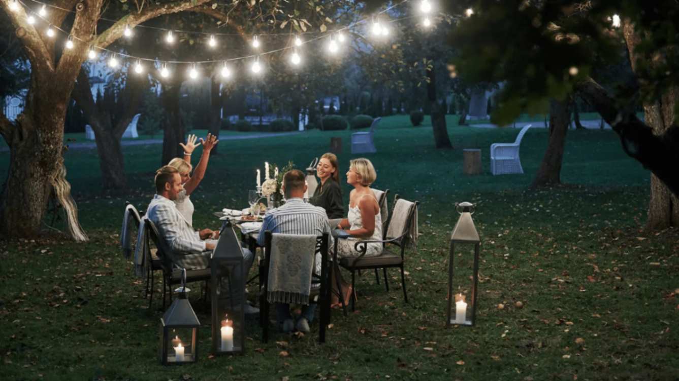 Outdoor Lighting in garden