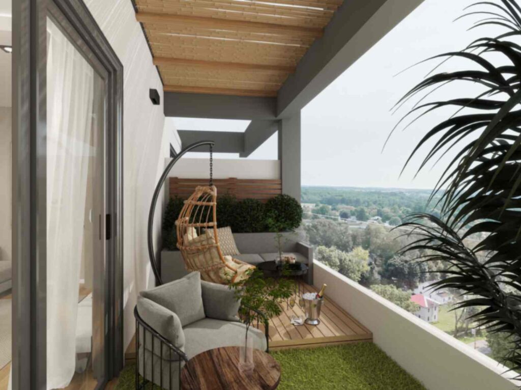 balcony design for small space