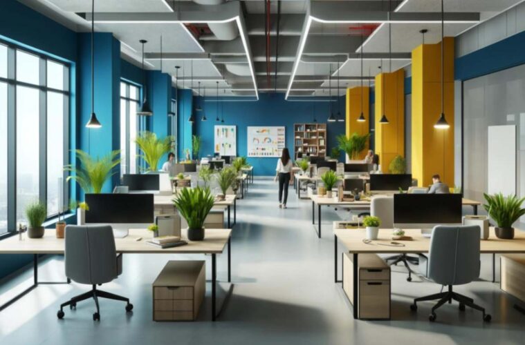 How Color Influences Office Design & Boosts Productivity