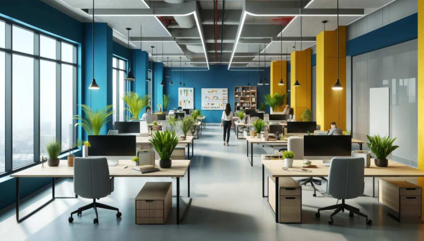 How Color Influences Office Design & Boosts Productivity