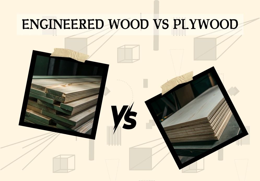 Engineered Wood vs Plywood comparison chart