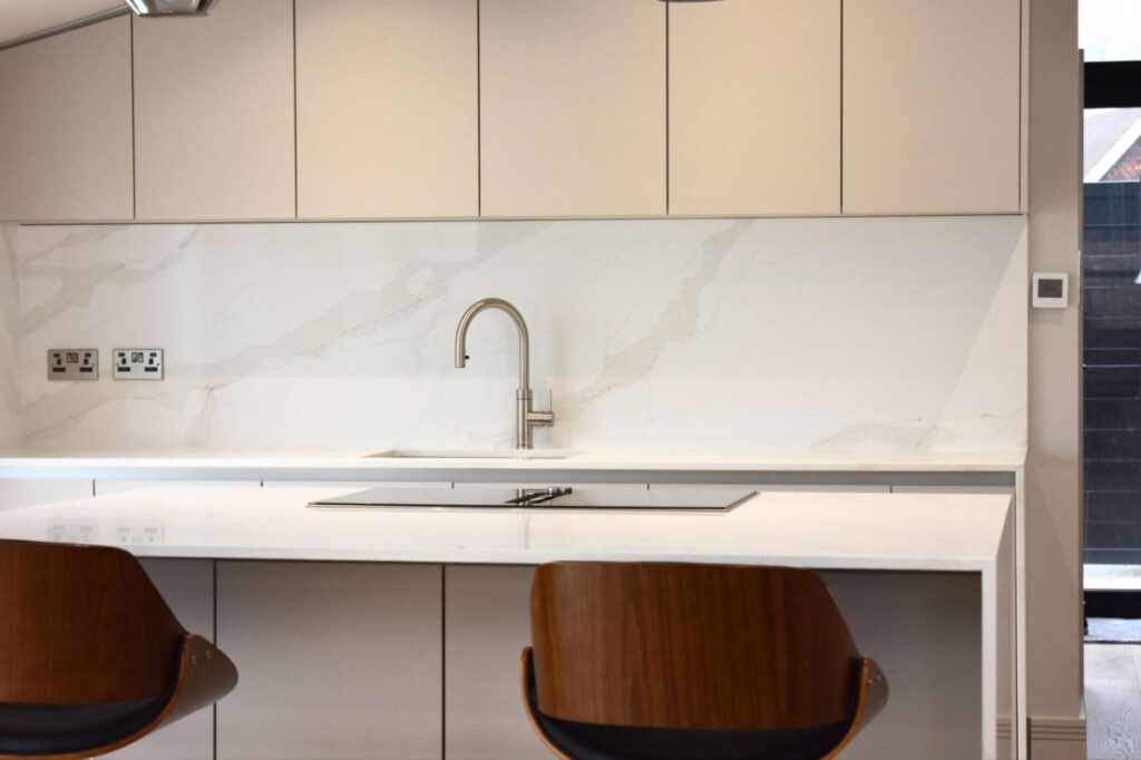 Quartz worktop offering cost-effective, low-maintenance durability