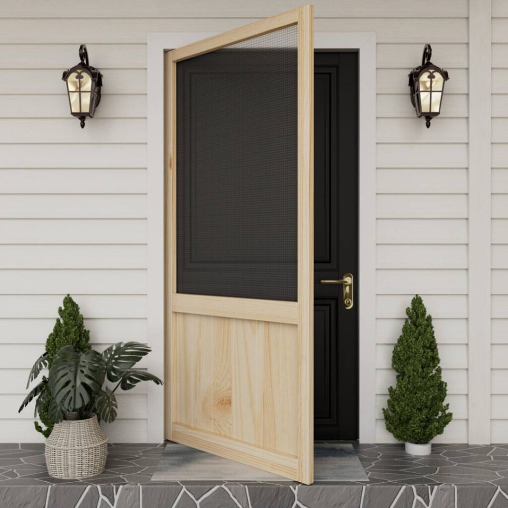 design ideas for hinged single doors