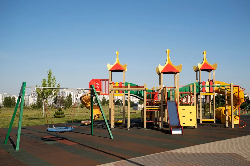 playground equipment in urban design