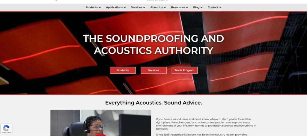 Acoustical Solutions