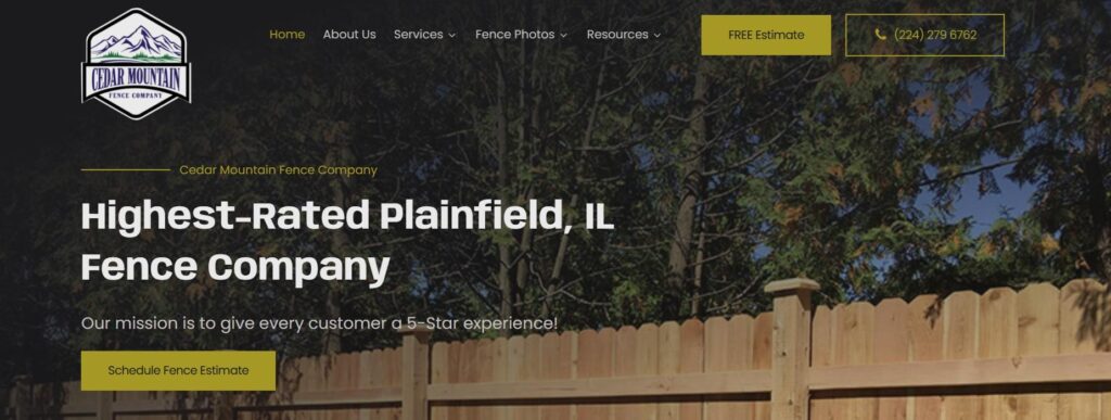 Cedar Mountain Fence Company