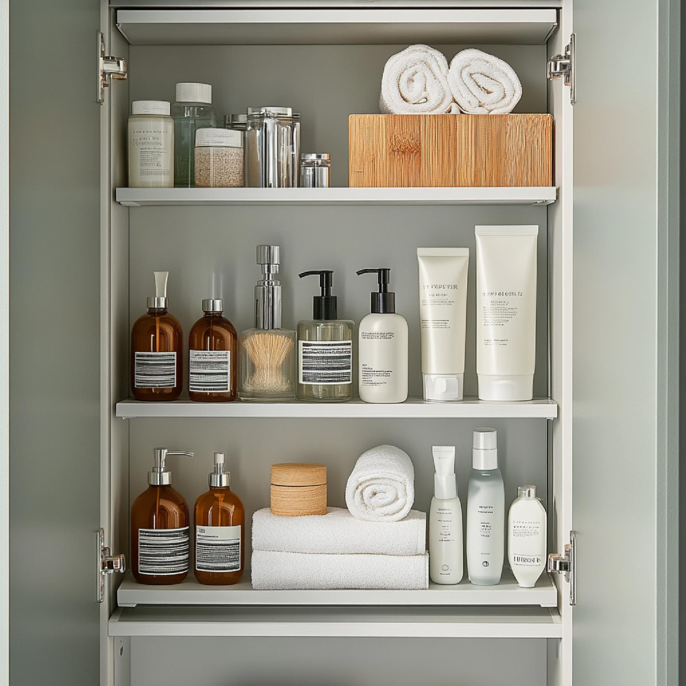 Smart Bathroom Storage Solutions Design